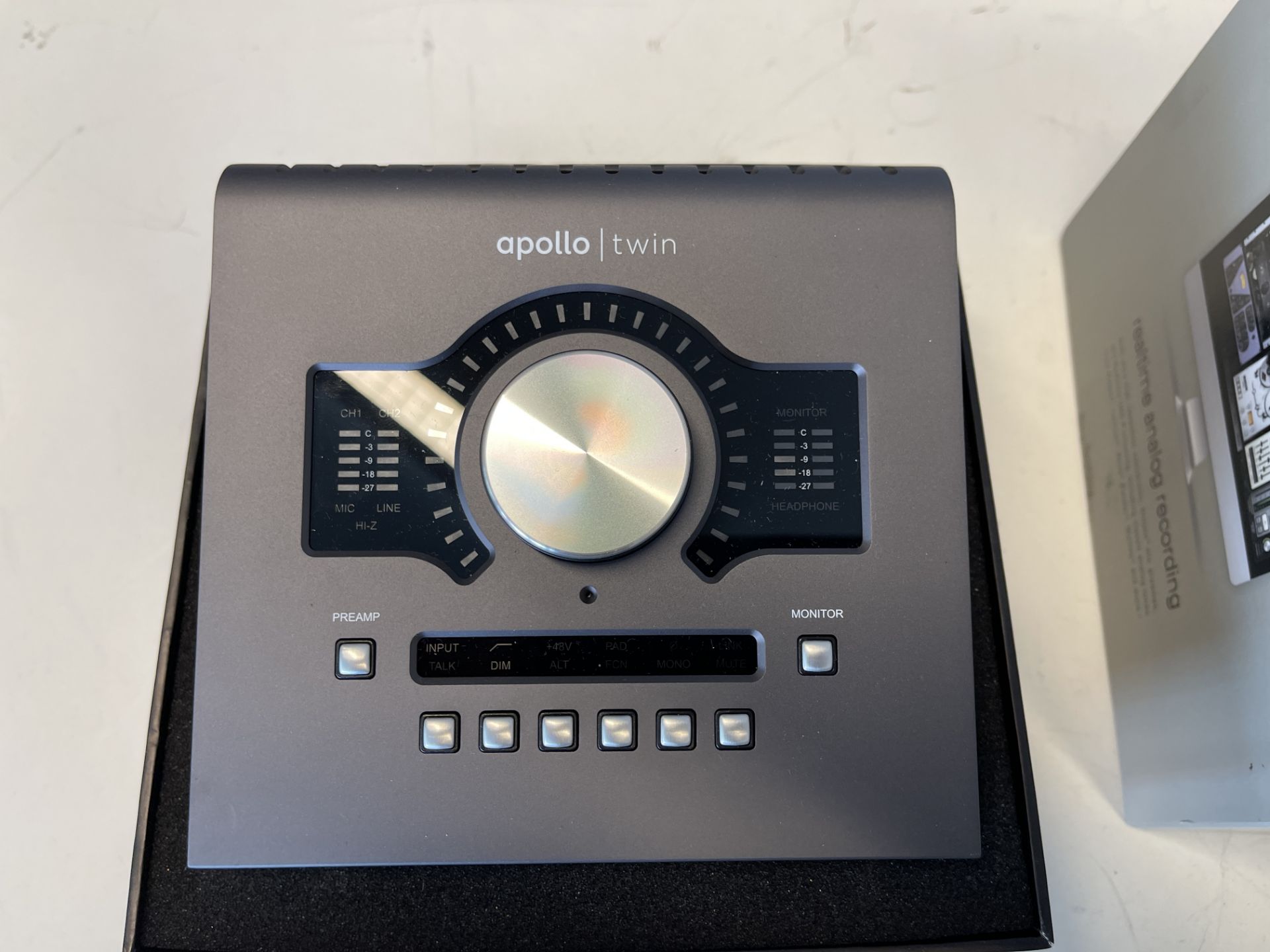 Apollo Twin Thunderblot Audio Interface complete with Charger and Box (RRP £900) - Image 2 of 5
