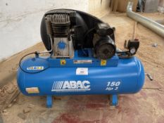 ABAC 150 HP 3 Pro A39 B Receiver Mounted 10 Bar Air Compressor, (2018)
