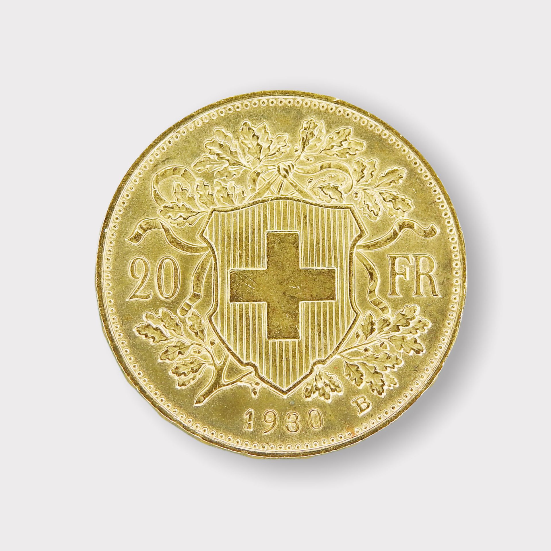 Goldmünze, 20 Franken - Bild 2 aus 2