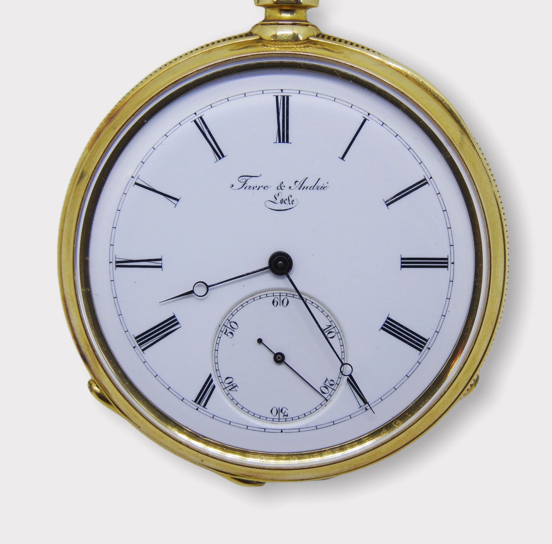 Favre & Andrié, elegante Taschenuhr - Bild 2 aus 7