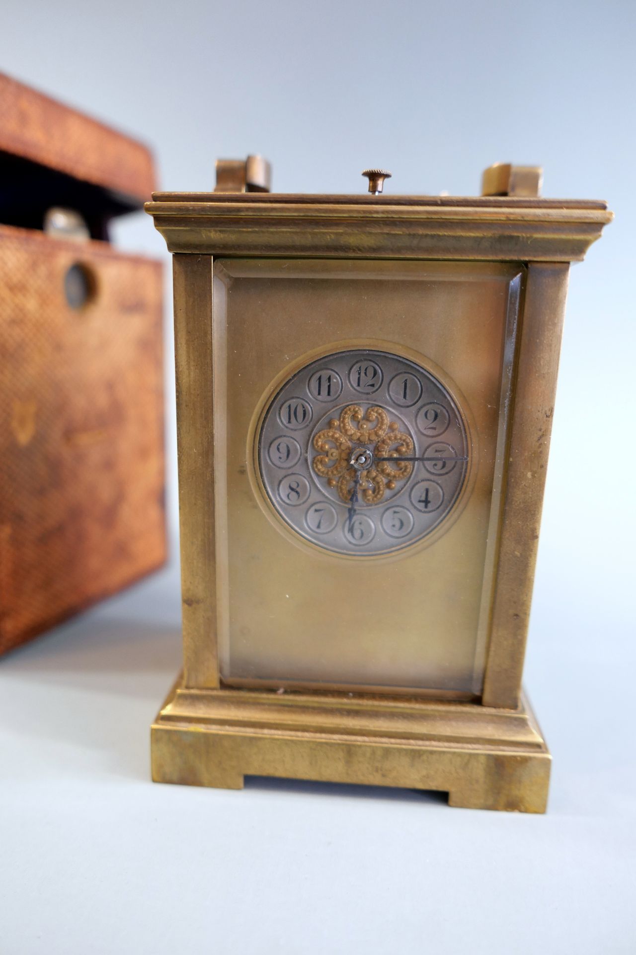 Englische Carriage Clock mit Box - Bild 2 aus 3