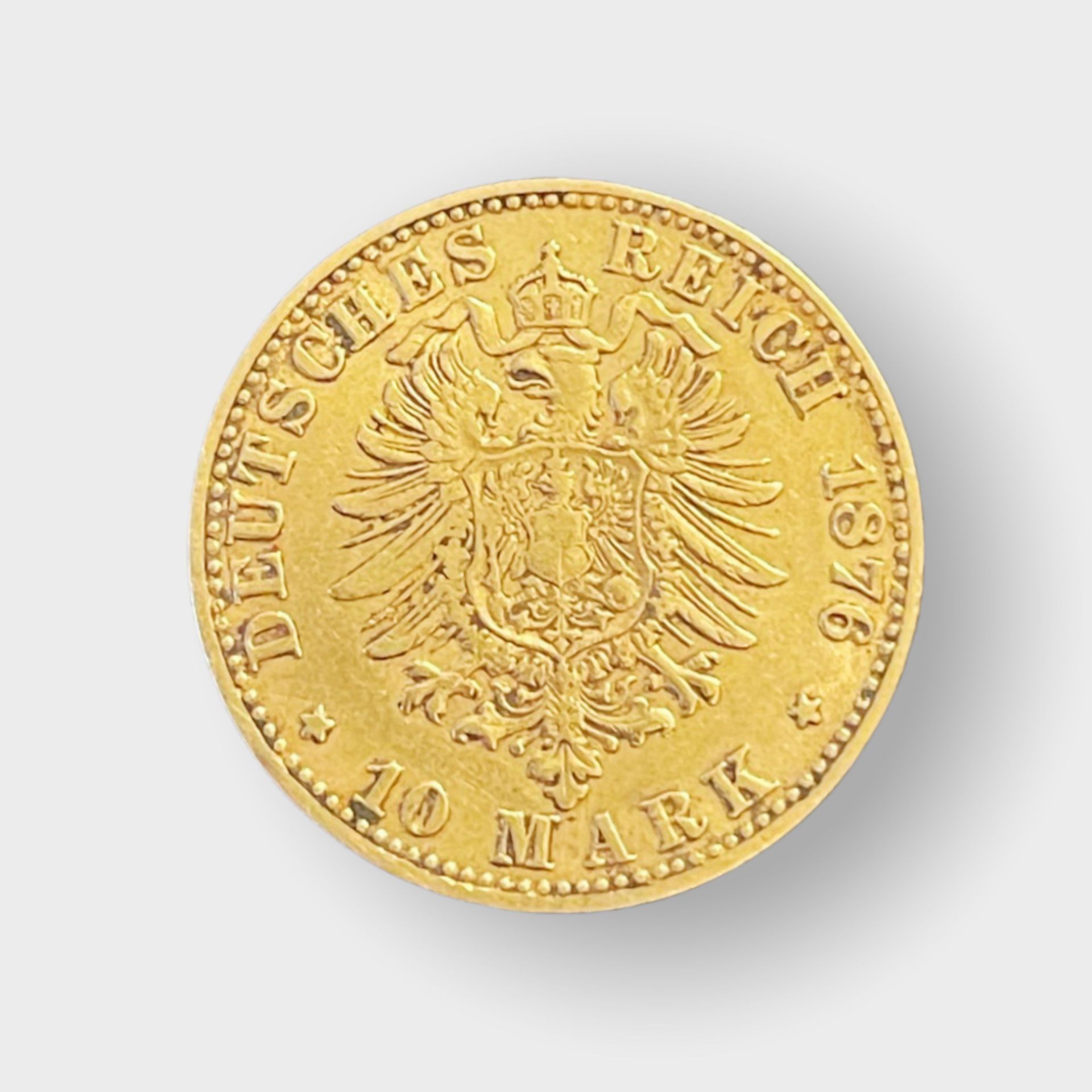 Goldmünze, Deutsches Reich 10 Mark - Image 2 of 2