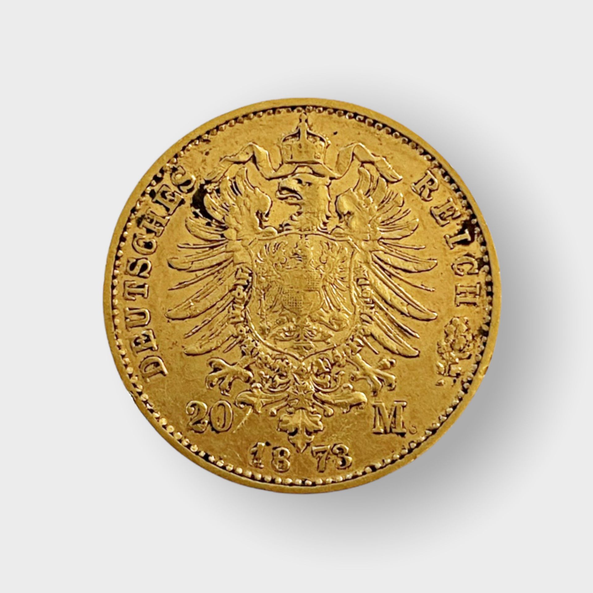 Goldmünze, Deutsches Reich 20 Mark - Bild 2 aus 2