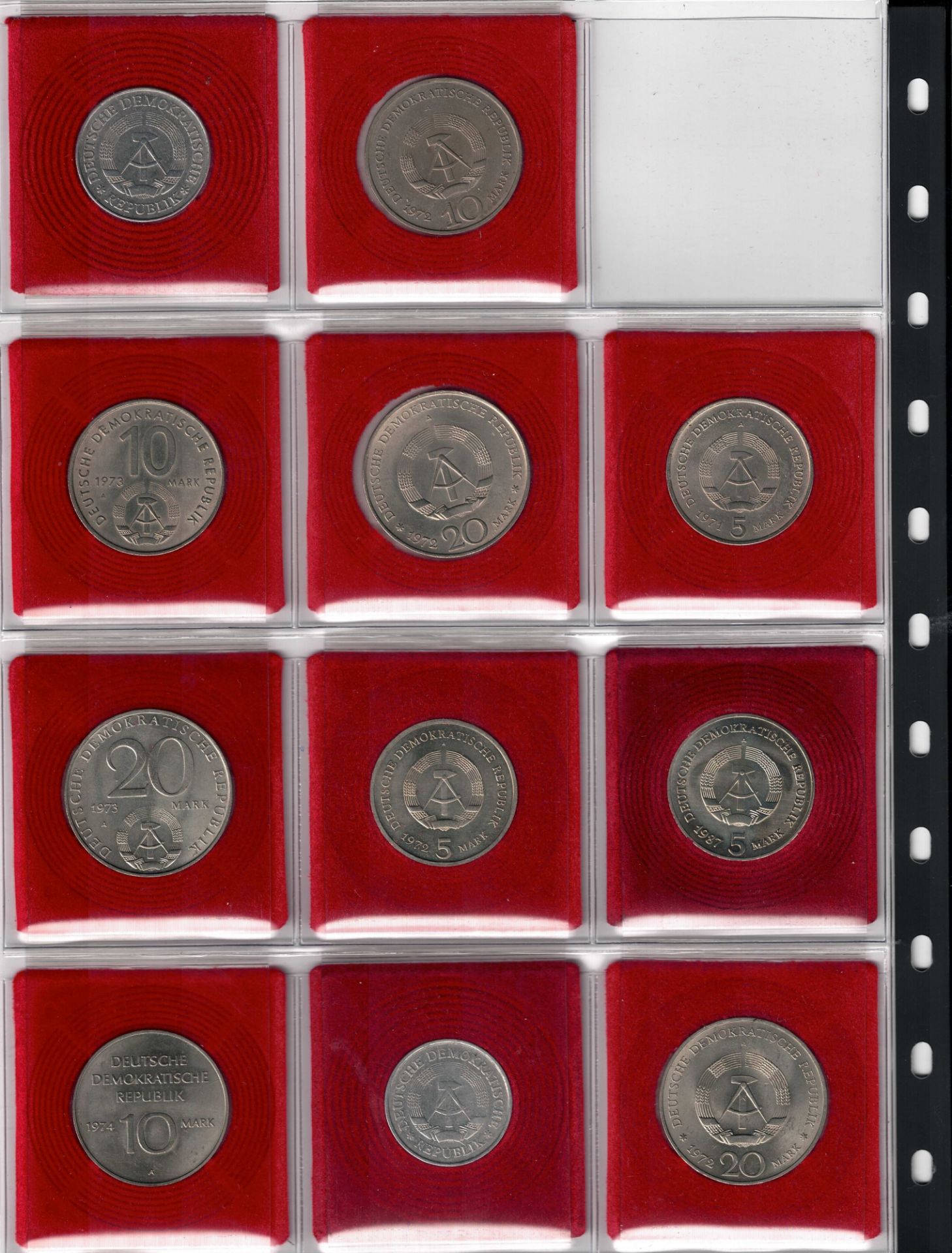 Sammelalbum von deutschen Gedenkmünzen - Bild 10 aus 15