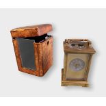 Englische Carriage Clock mit Box