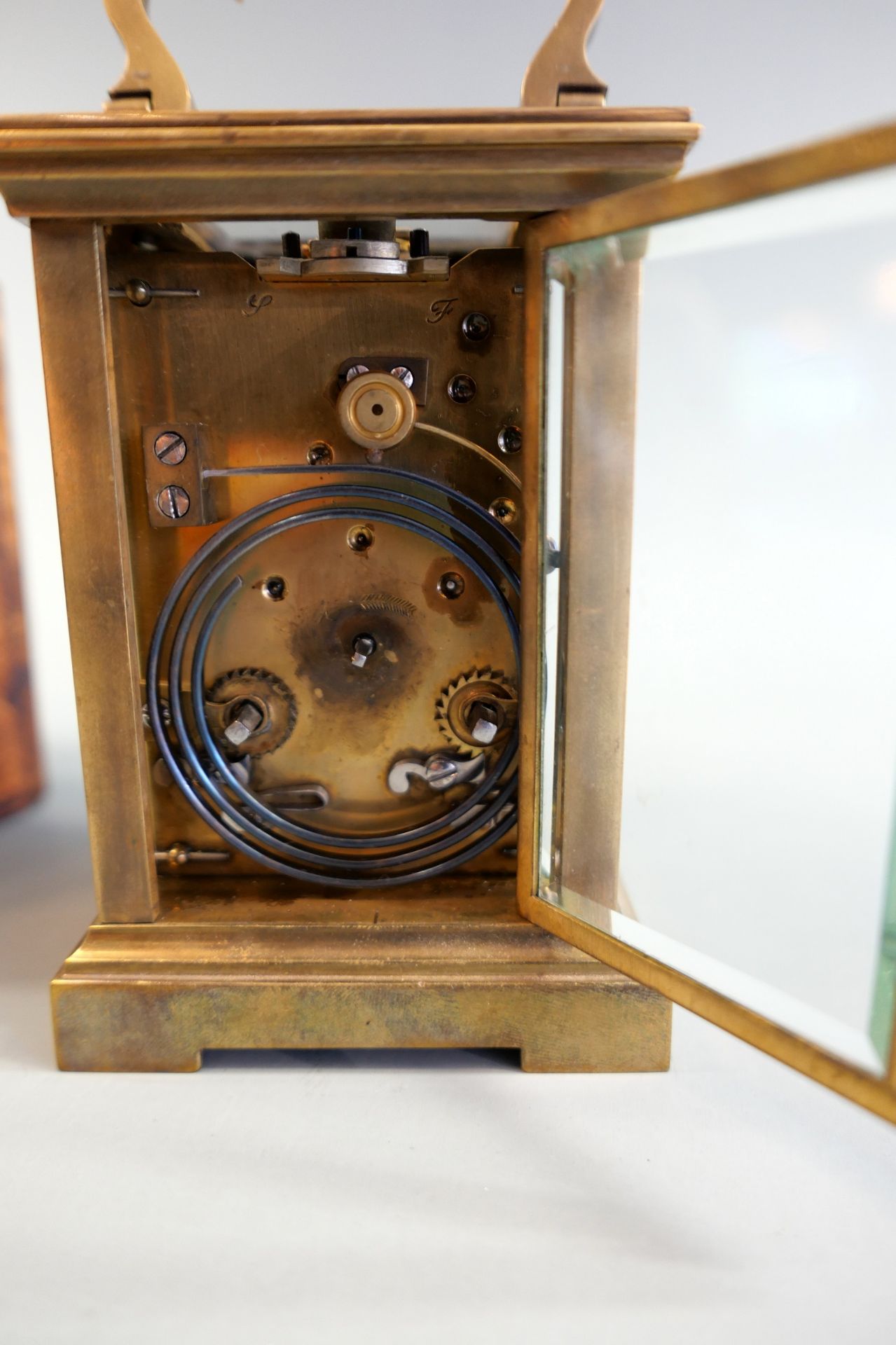Englische Carriage Clock mit Box - Image 2 of 2