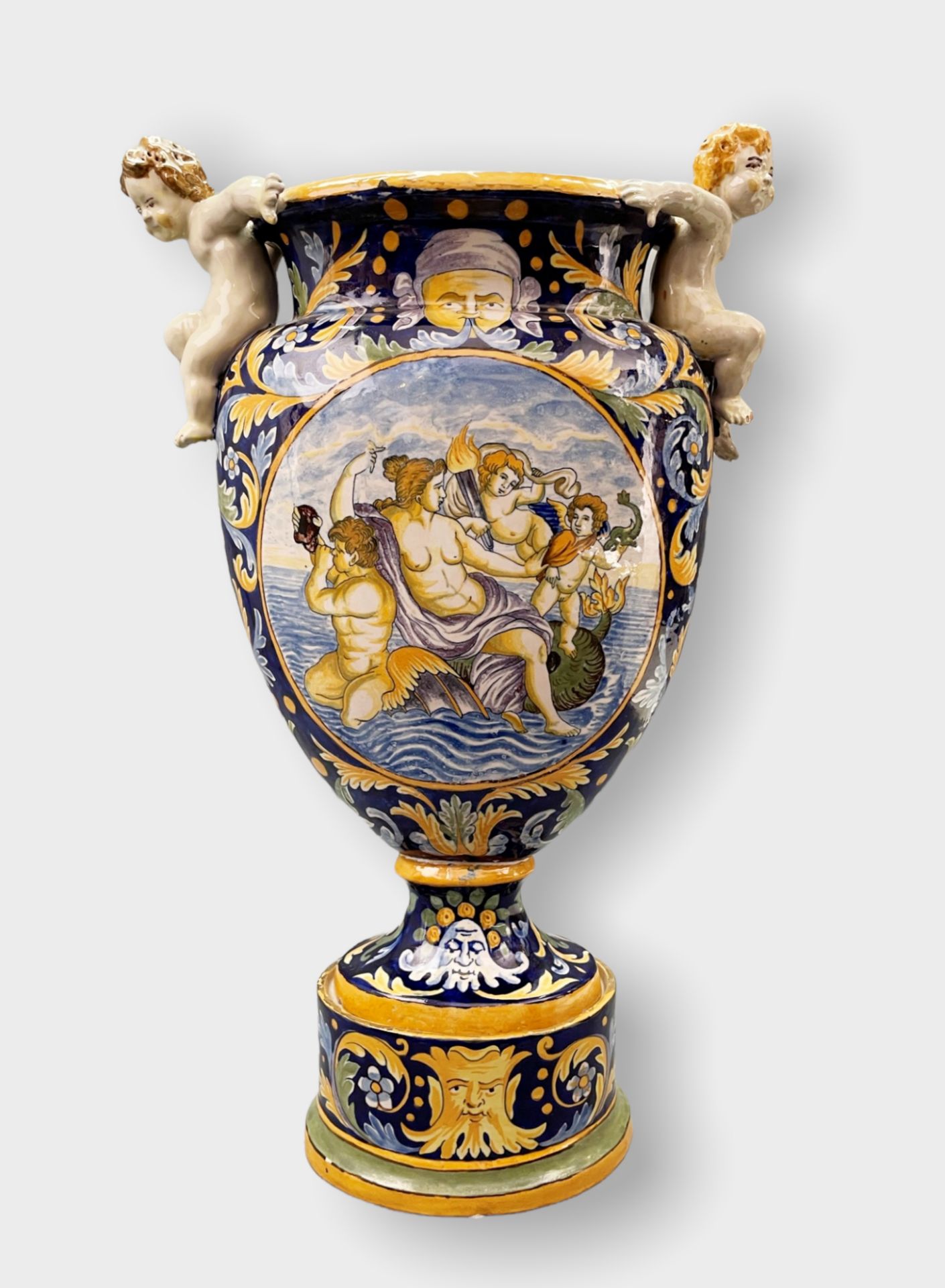 Große Majolika-Vase - Image 11 of 14