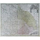 Große Landkarte des Reichs Böhmen und angeschlossener Gebiete
