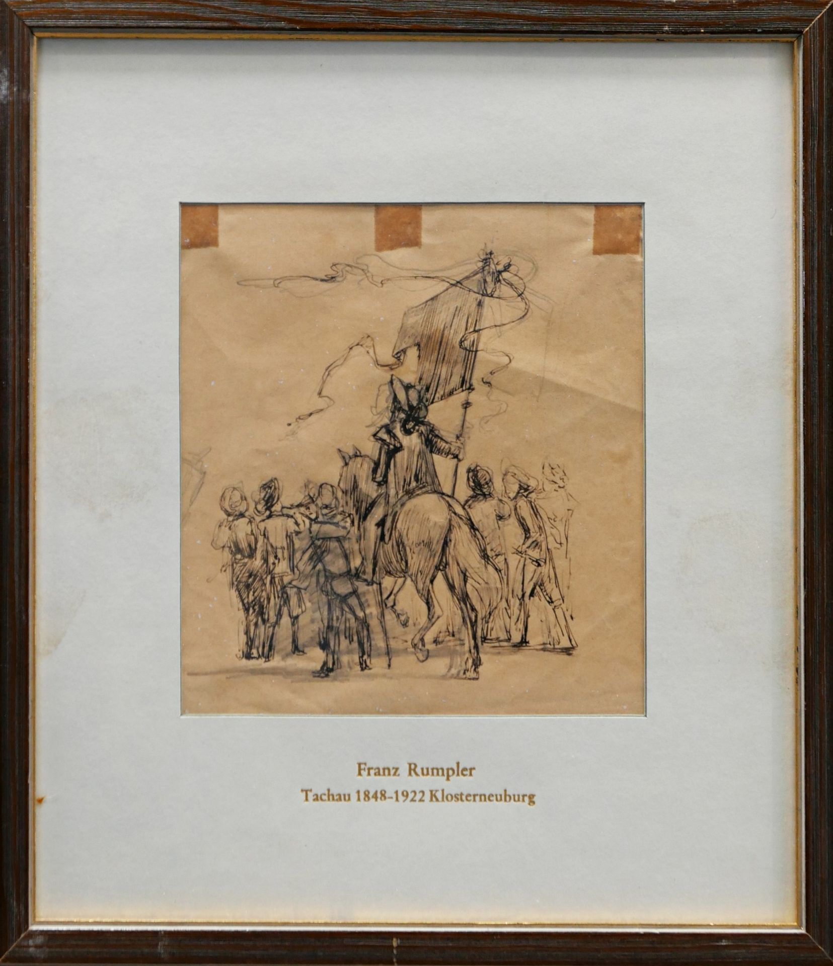 Franz Rumpler, 1848 Tachau -1922 Klosterneuburg - Image 4 of 9