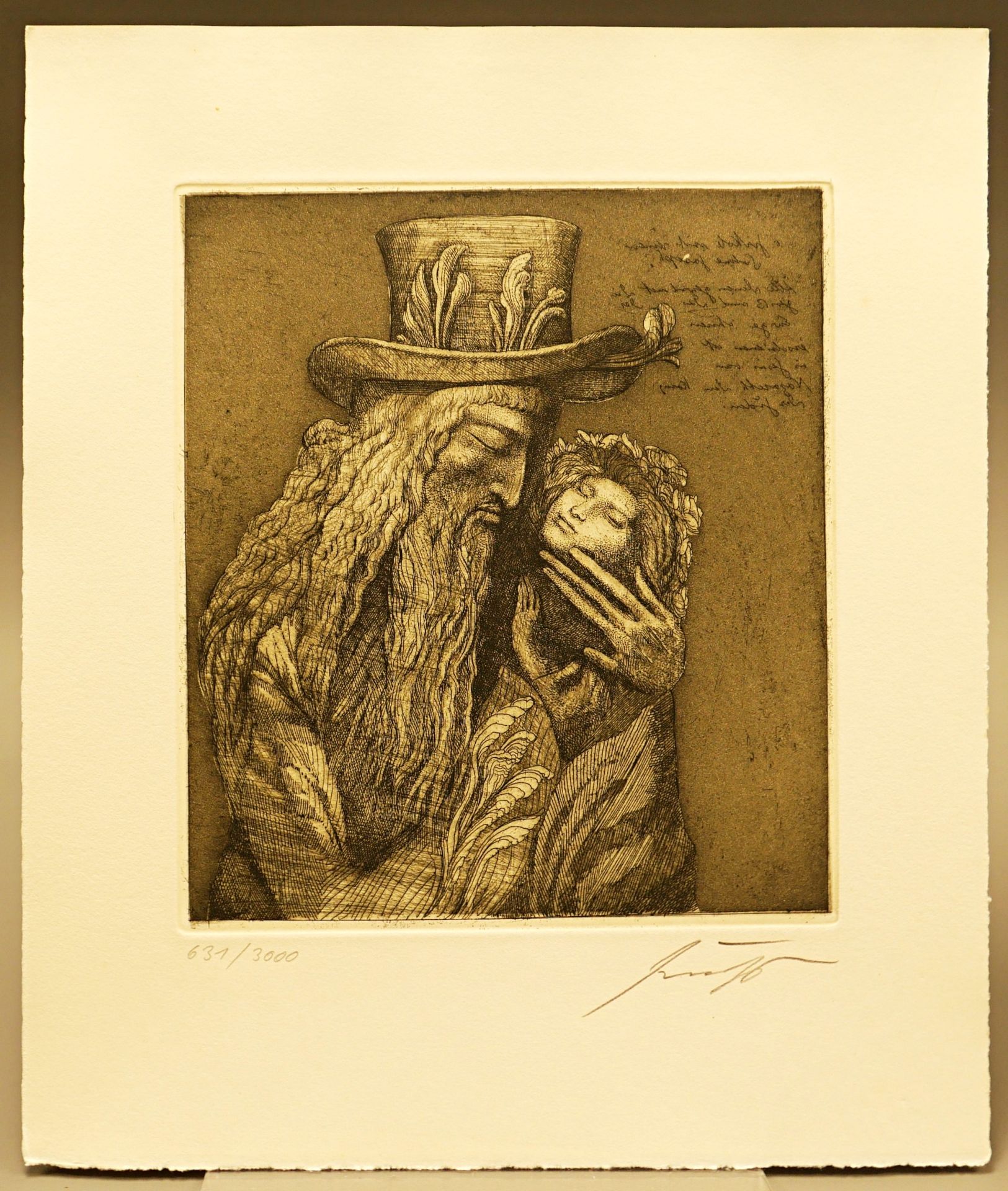 Ernst Fuchs, Kunstvolle Radierungen - Image 6 of 21