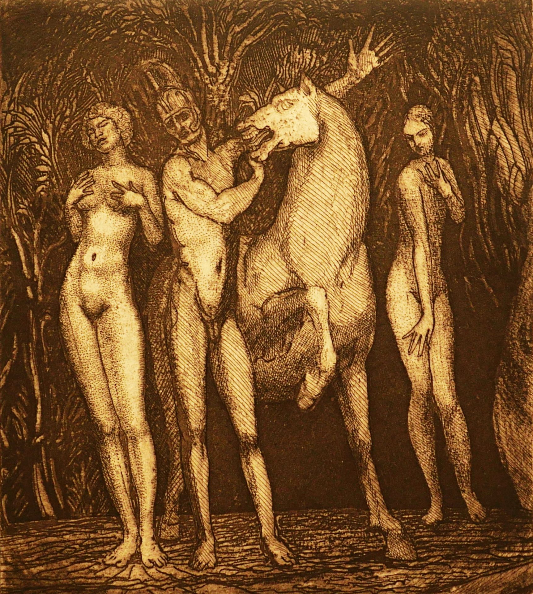 Ernst Fuchs, Kunstvolle Radierungen - Image 15 of 21