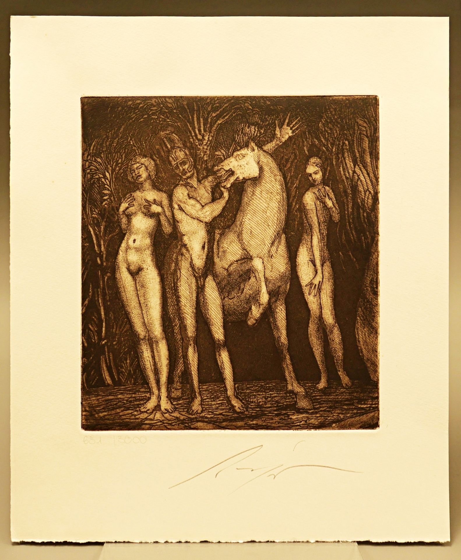 Ernst Fuchs, Kunstvolle Radierungen - Image 14 of 21