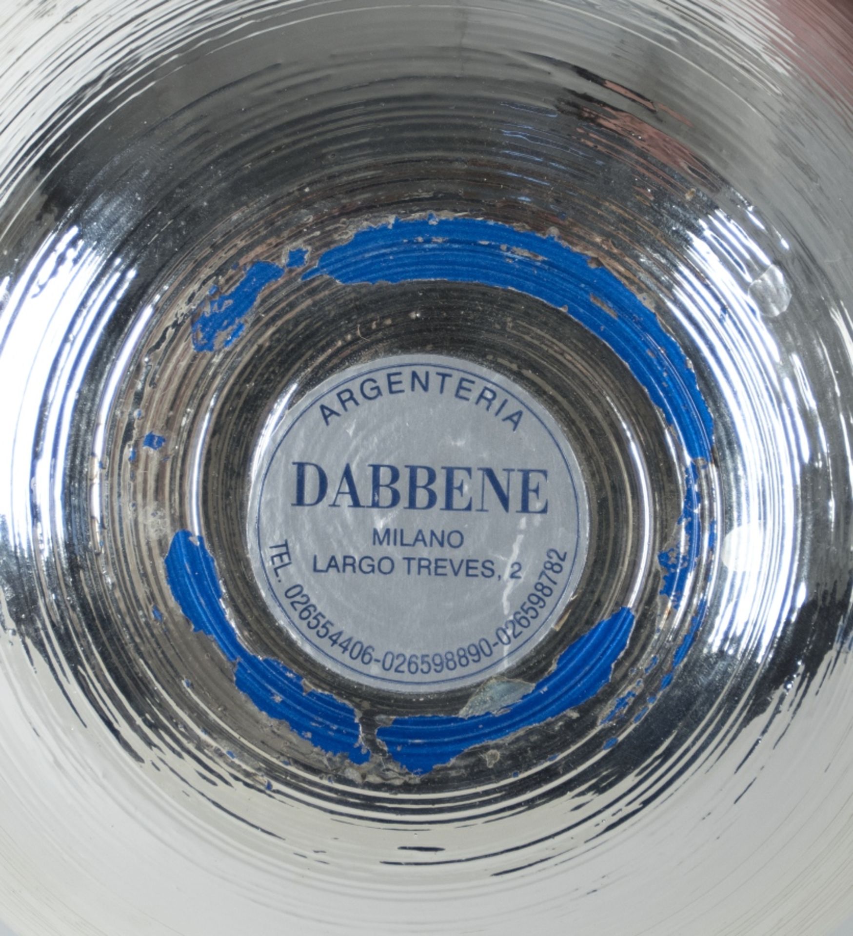 Dabbene, Argenteria:  Terrine im Stil der 50er Jahre - Bild 2 aus 2