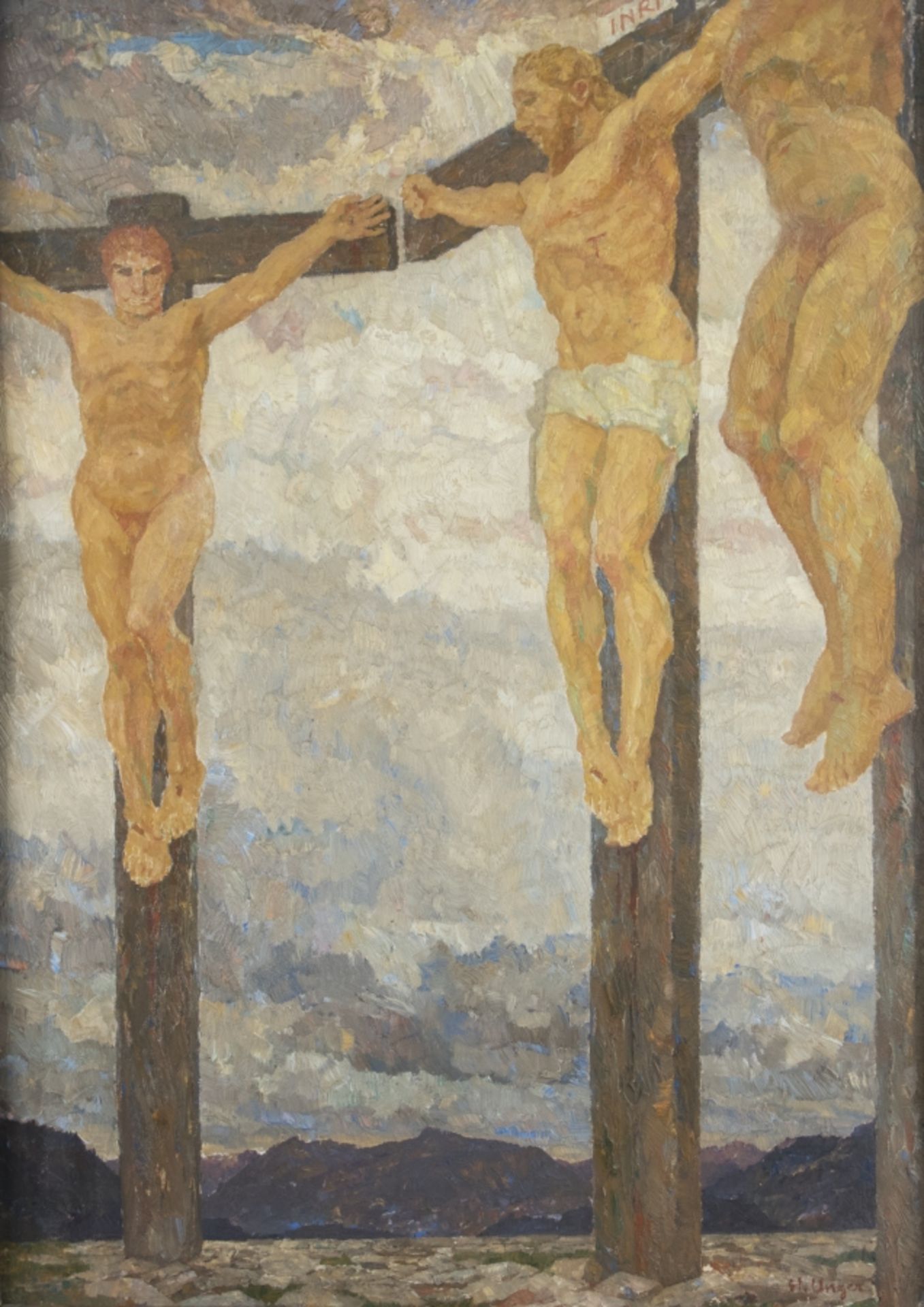 Unger, Hans:  Golgotha