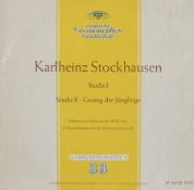 Stockhausen, Karlheinz:  Studie I/Studie II/Gesang der Jünglinge