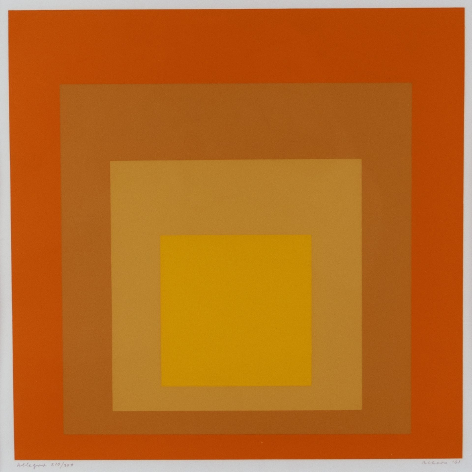 Albers, Josef:  Allegro