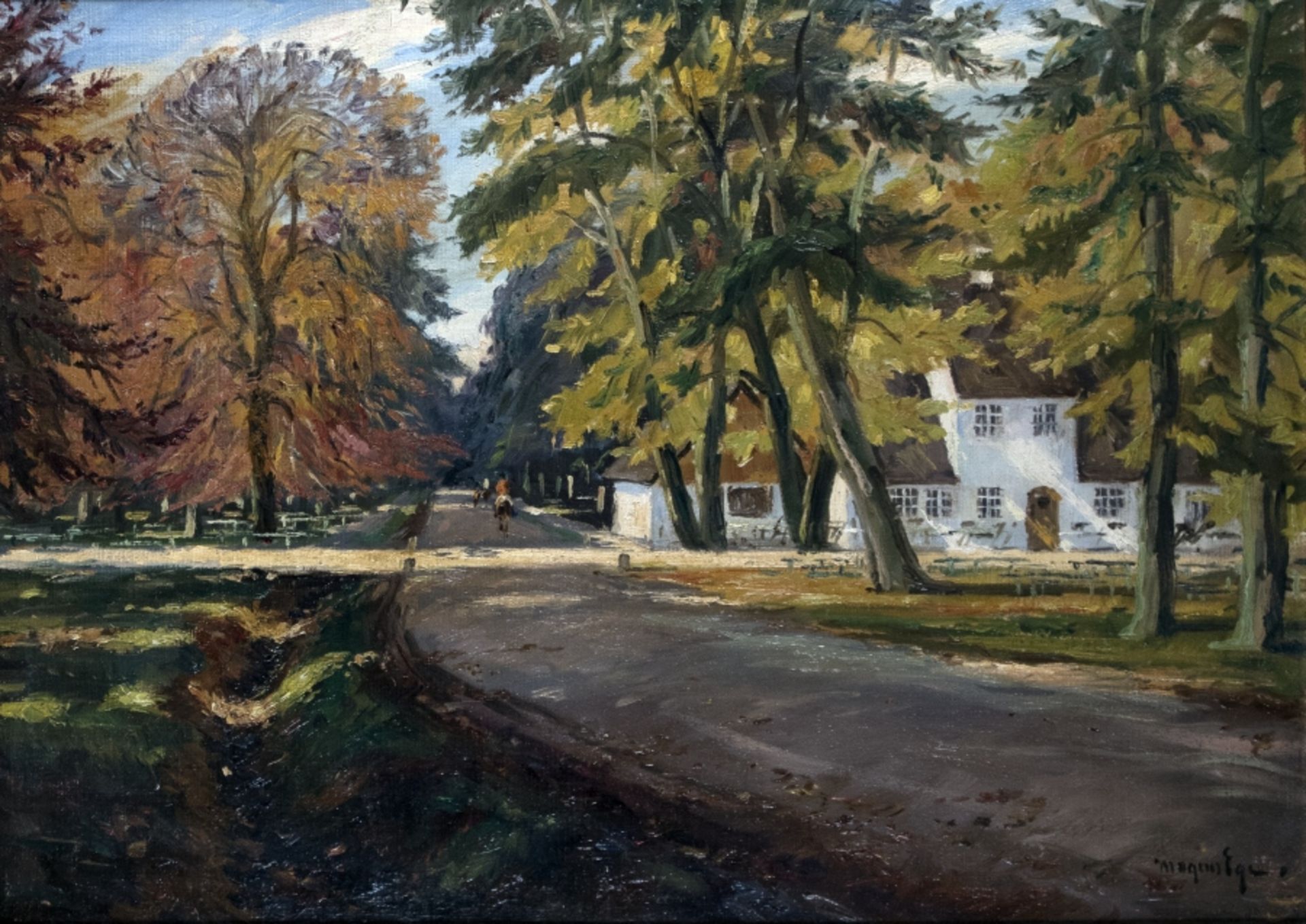 Ege, Mogens:  Goldener Herbst in Kopenhagen