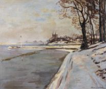 Seyppel, Hans:  Wintersonne in Kaiserswerth 