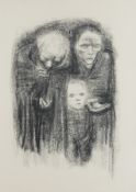 Kollwitz, Käthe:  Bettelnde Familie