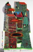 Hundertwasser, Friedensreich:  Good morning City. Bleeding town