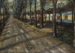 Expressionist, Wohl deutscher:  Die Allee