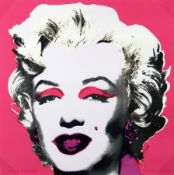 Warhol, Andy: Marilyn als Einladungskarte zur Retrospektive von 1981