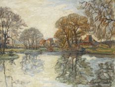 Brackel, Josef van:  Am Ufer