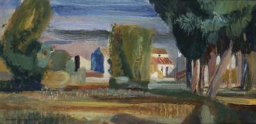 Petersen, Oswald:  Mediterrane Landschaft