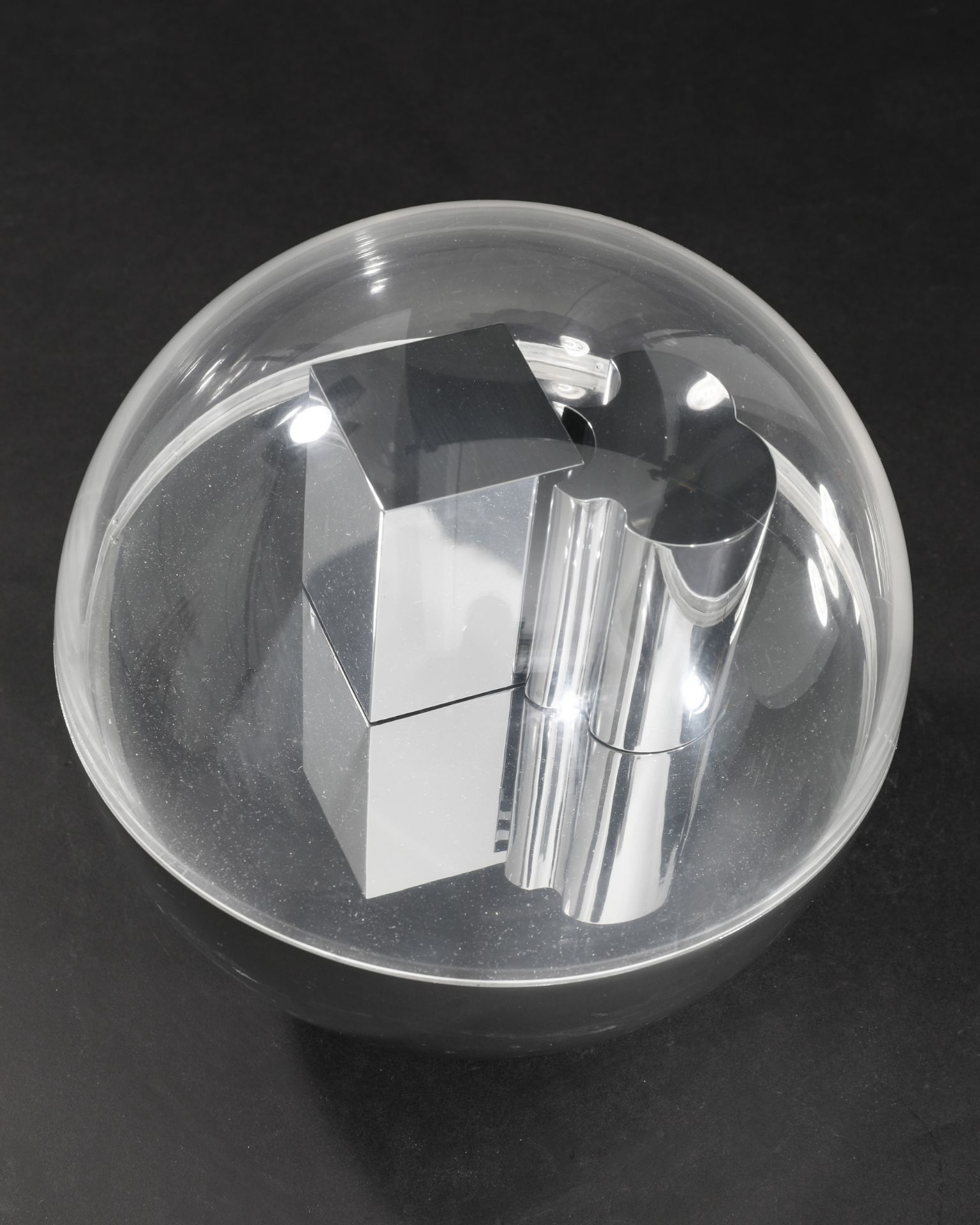 Friedrich Becker, Kinetic Ball Object 1971, Signed - Image 3 of 6