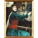The Lady of Shalott, range of D.G.C. Rossetti/ W.Morris a.o. Pre-Raphaelite painters
