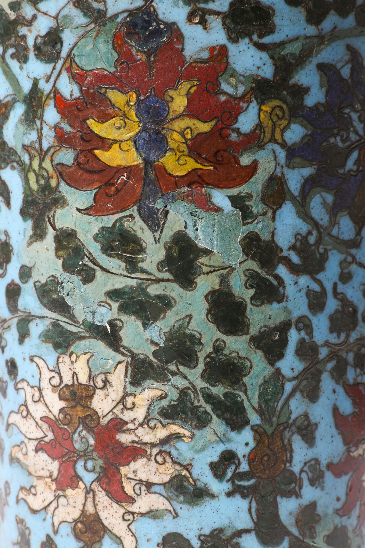 Meiping Cloisonné Vase Ming Dynasty - Bild 4 aus 6