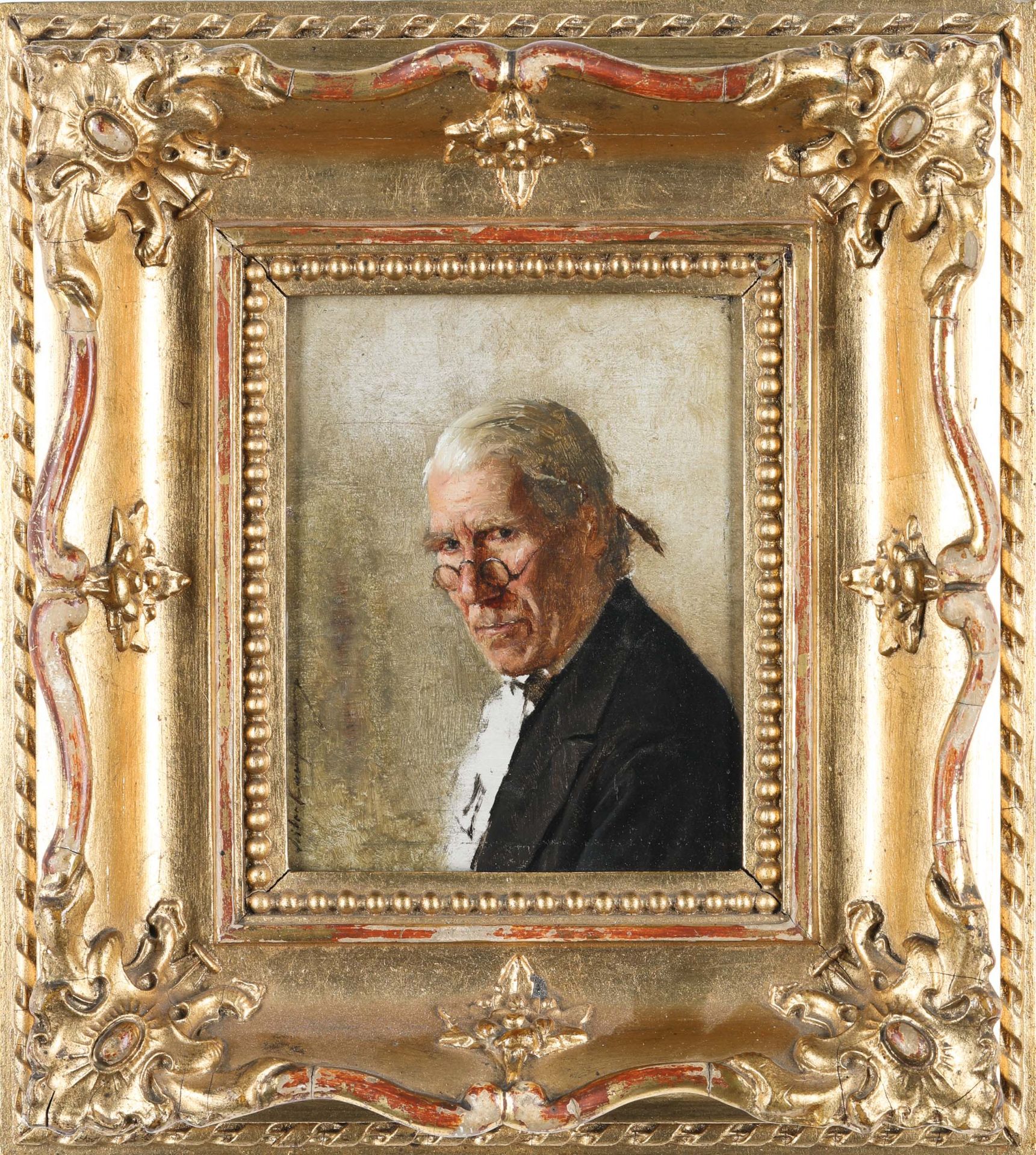 Isidor Kaufmann, Portrait of a man with glasses - Bild 2 aus 6
