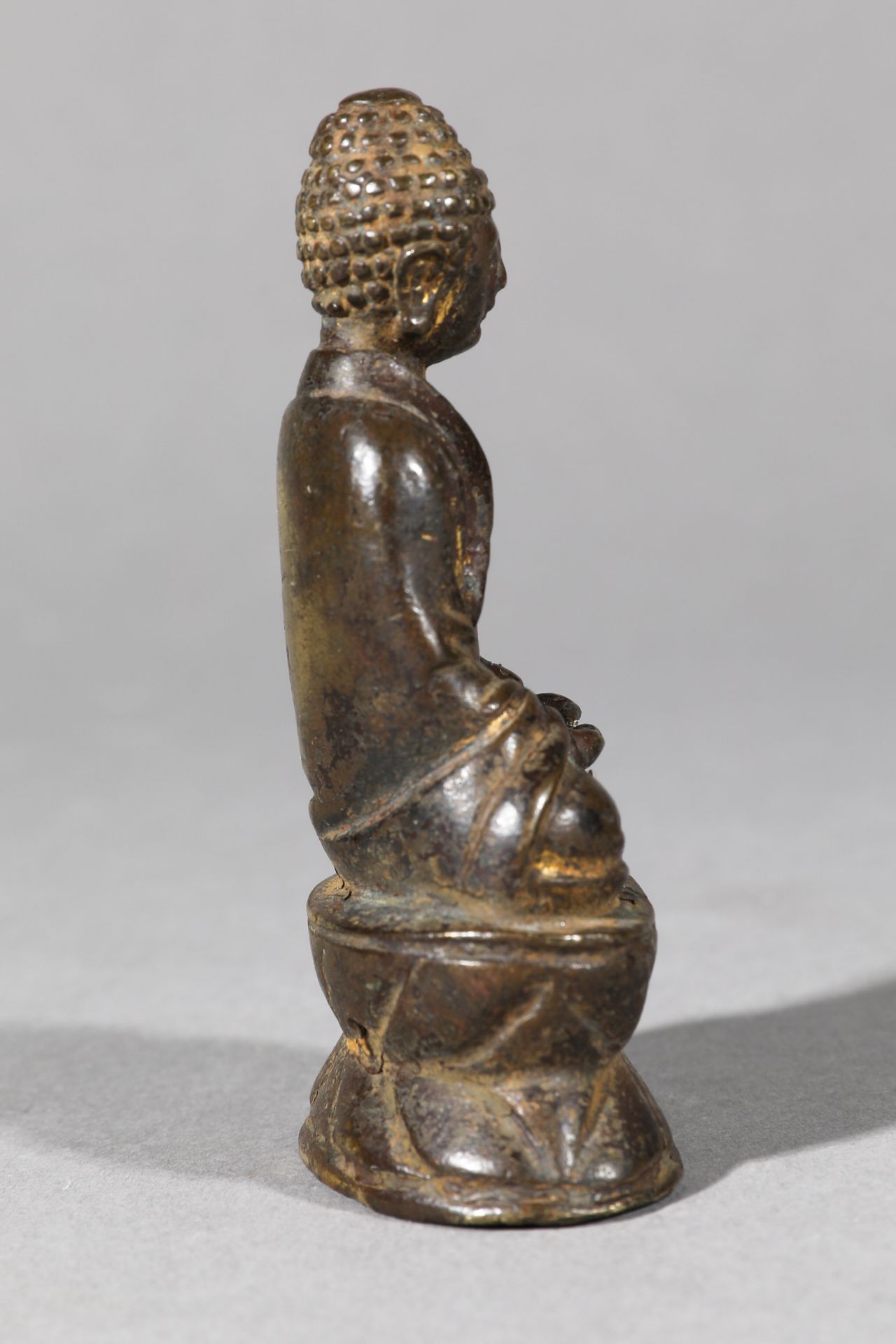 Bronze Buddha Amitabha - Bild 3 aus 5