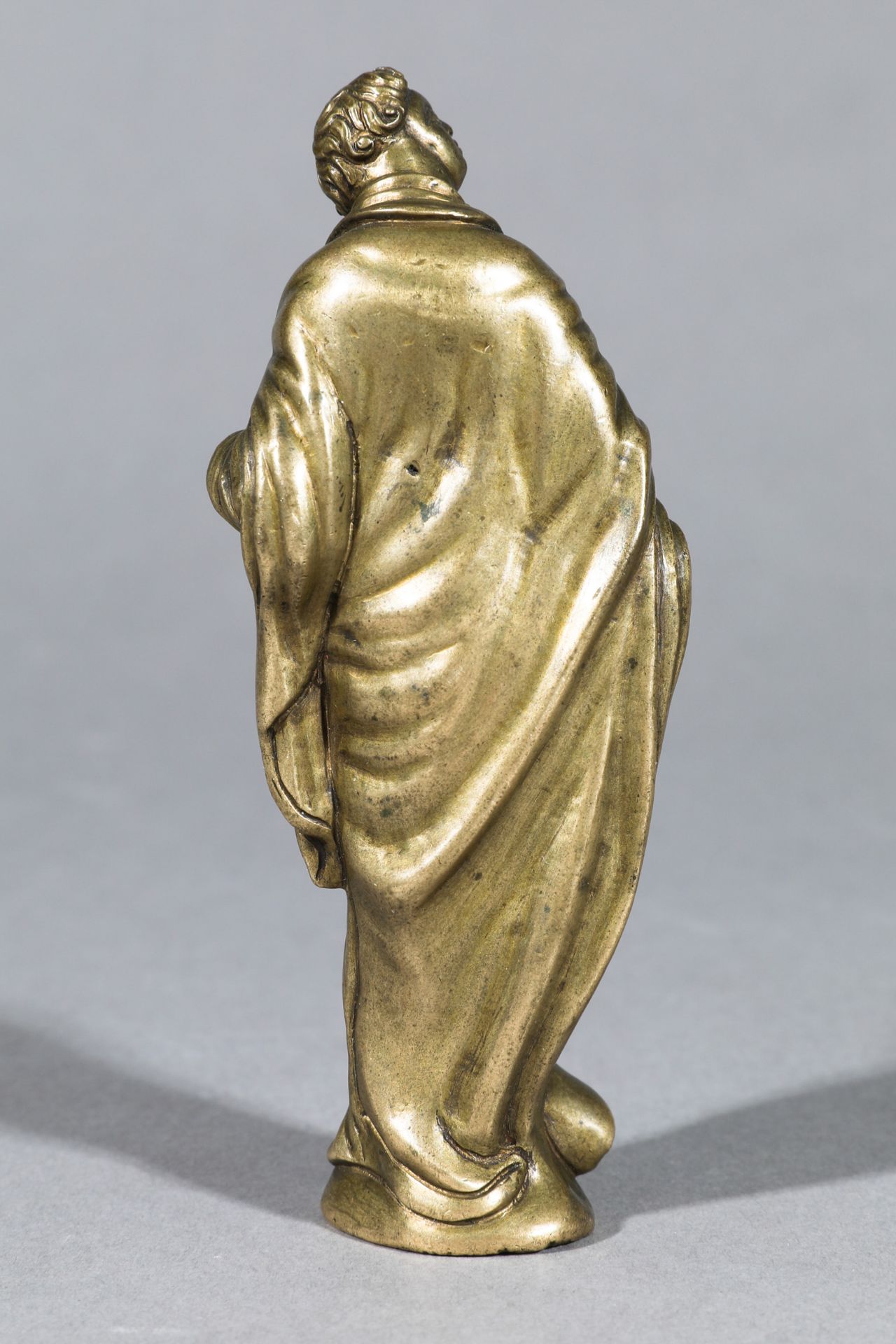 Bronze Figurine of an antique Philosopher - Bild 4 aus 5