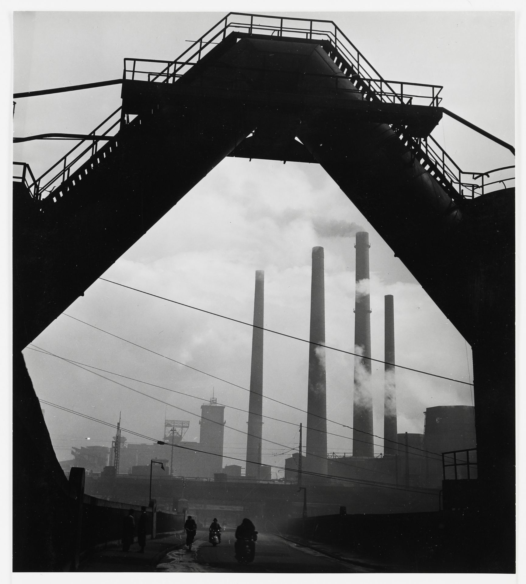 Ludwig Windstosser*, Industrial scene in the Ruhr area