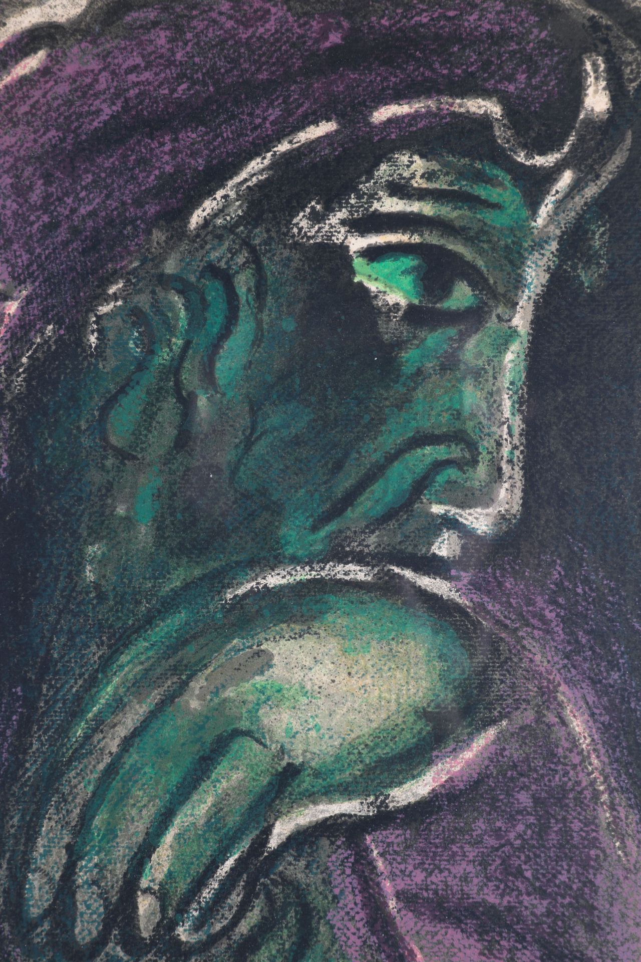 Marc Chagall*, Hiob in desperation, Ex. 22/50 - Bild 4 aus 4