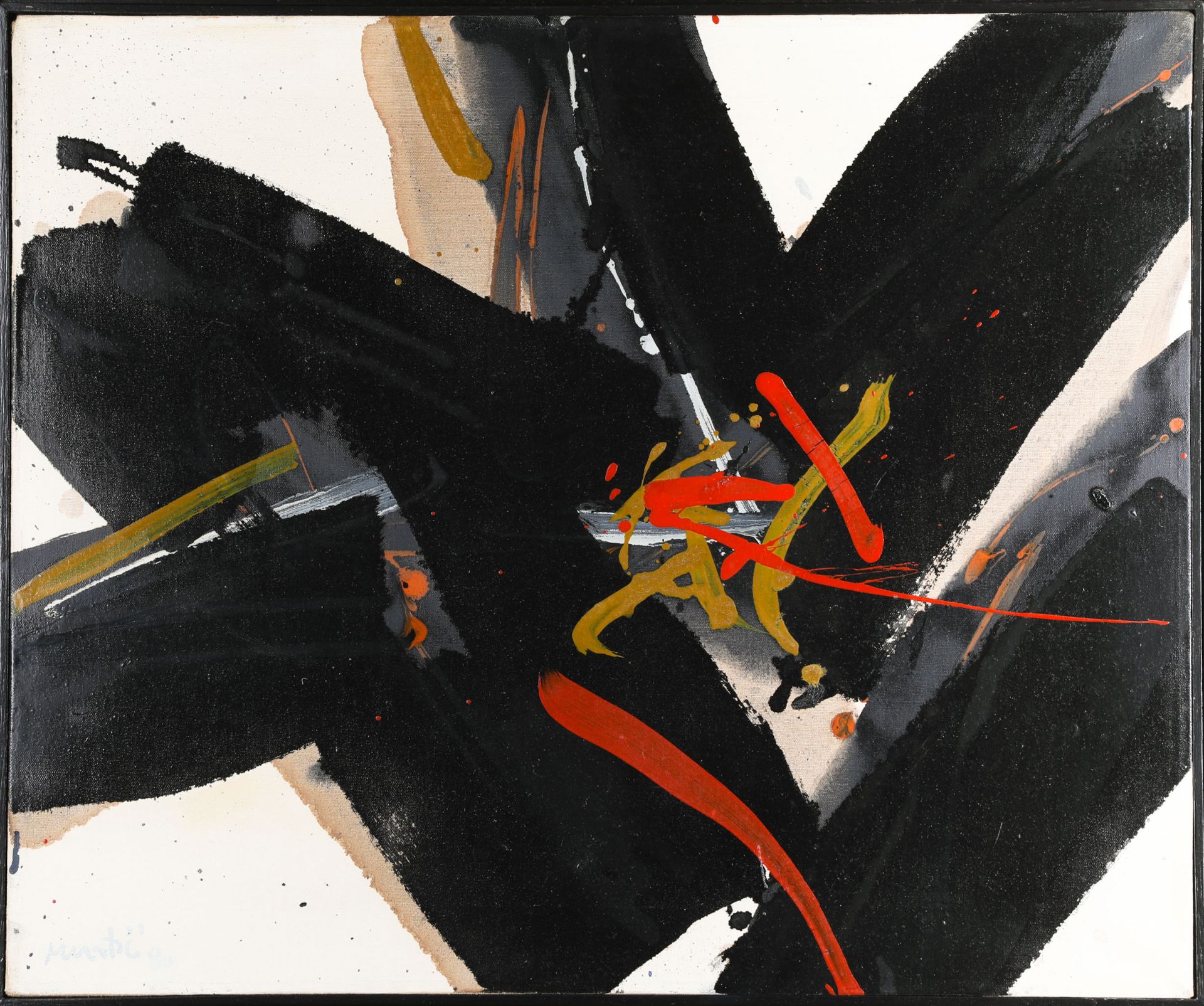 Edo Murtic, Abstract composition, 1980