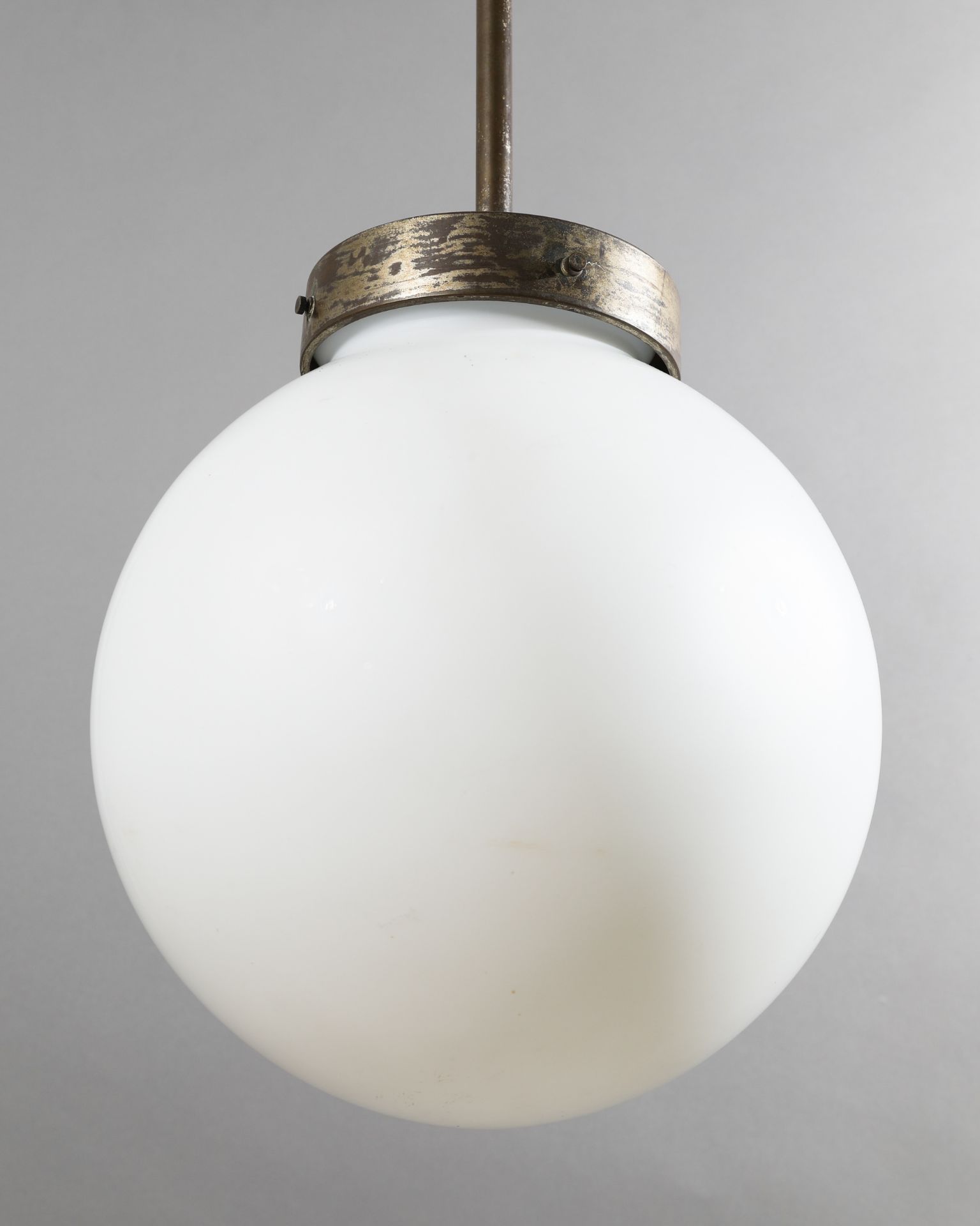 Marianne Brandt, Schwintzer & Gräff, spherical Pendant Lamp No 5491 - Image 3 of 5
