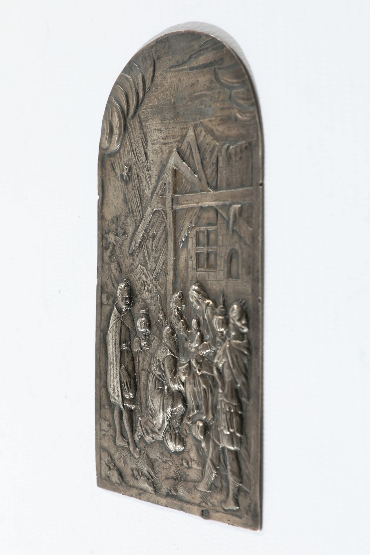 after Matthias Wallbaum, The Adoration of the Magi, silver relief - Bild 2 aus 4