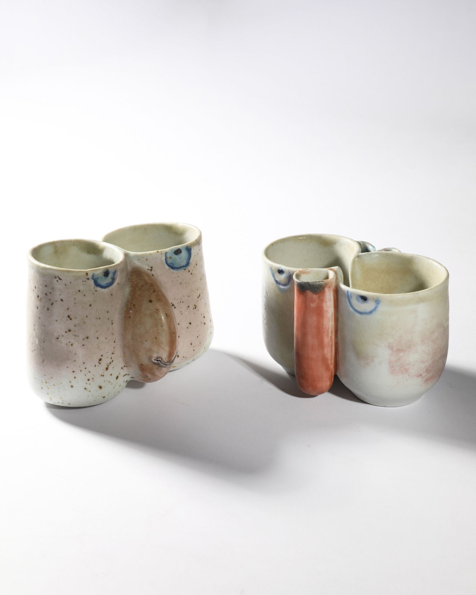 Beate Kuhn, 2 sculptural Vessels