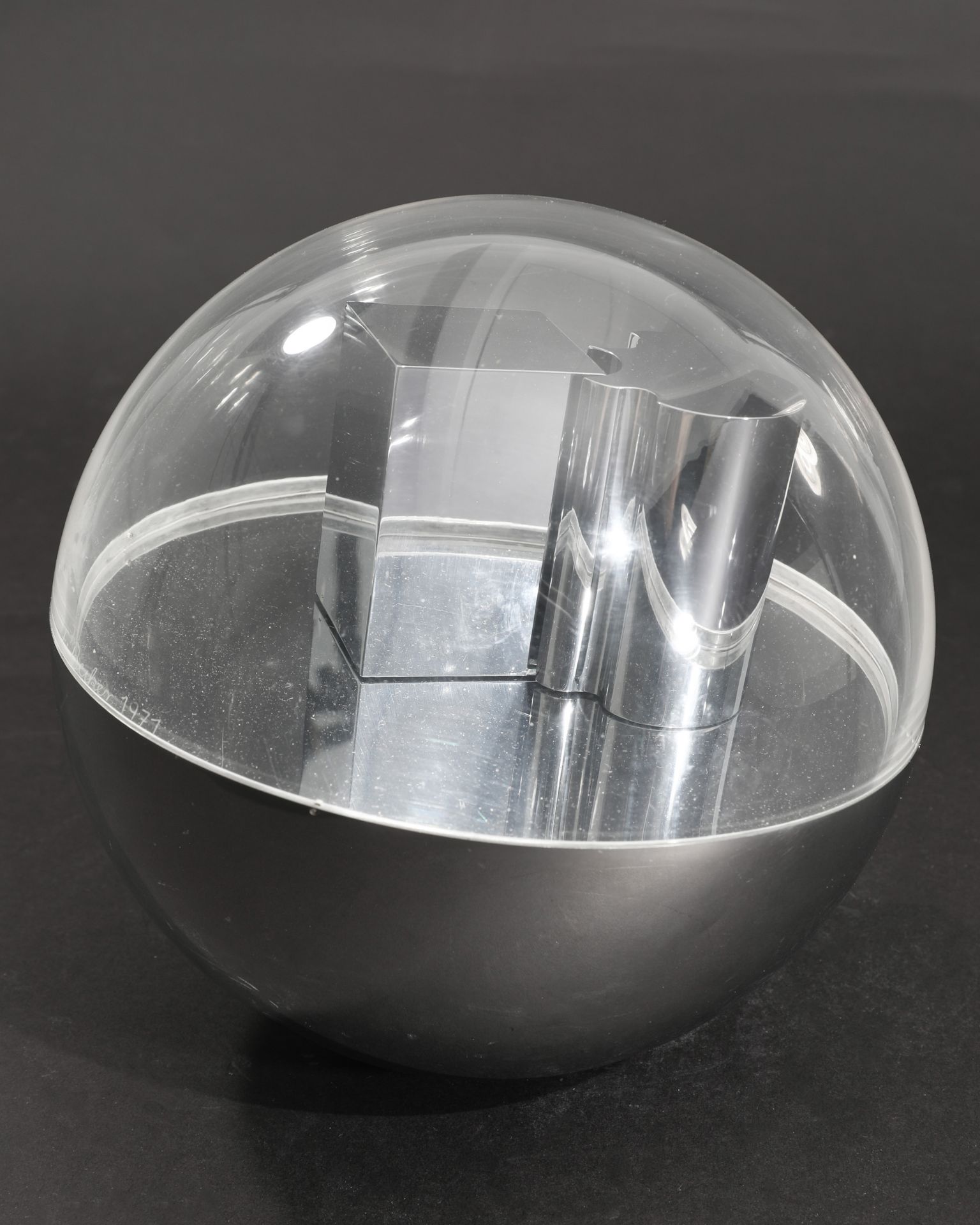 Friedrich Becker, Kinetic Ball Object 1971, Signed