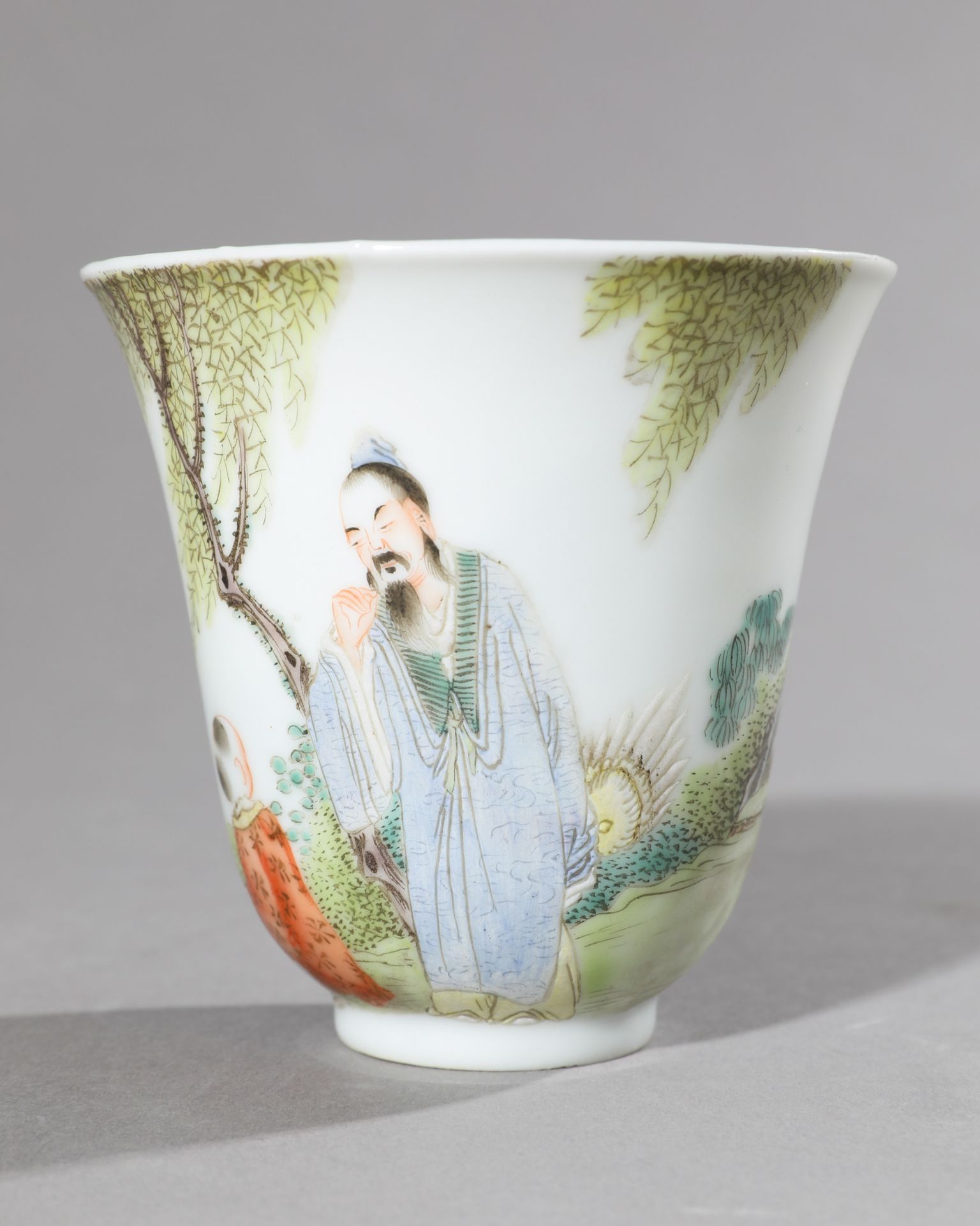 3 Wine Cups, China, Republic Period - Bild 4 aus 8