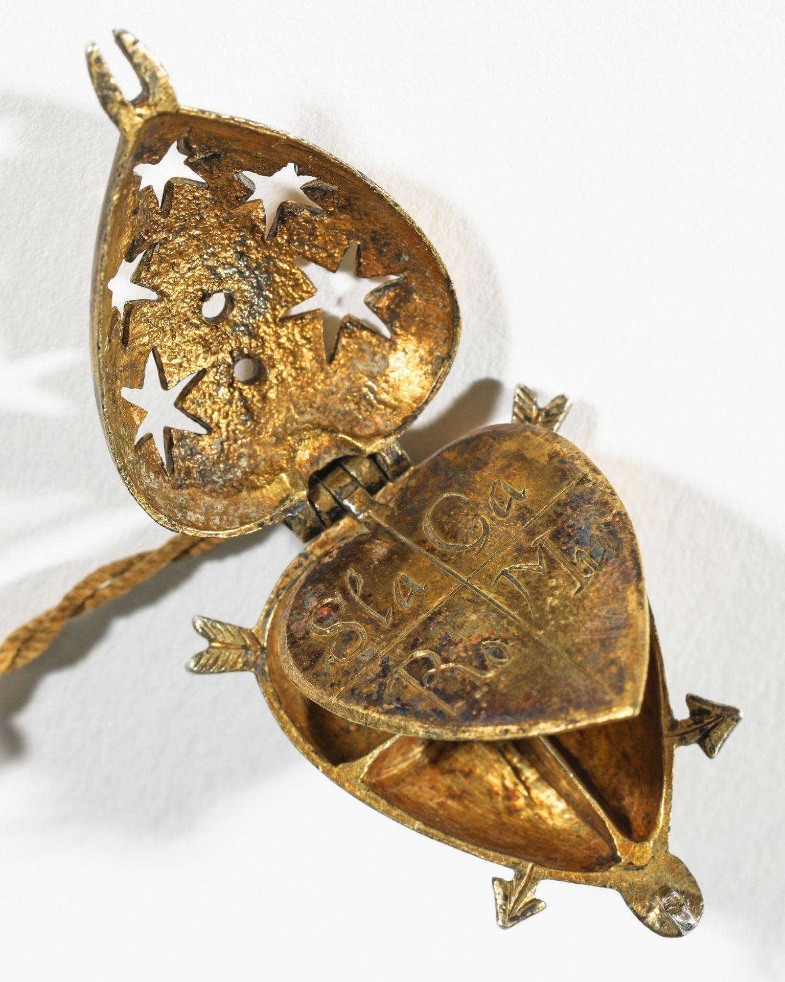 Rosenkranz mit Pomander und Renaissance Medaillon - Bild 4 aus 5