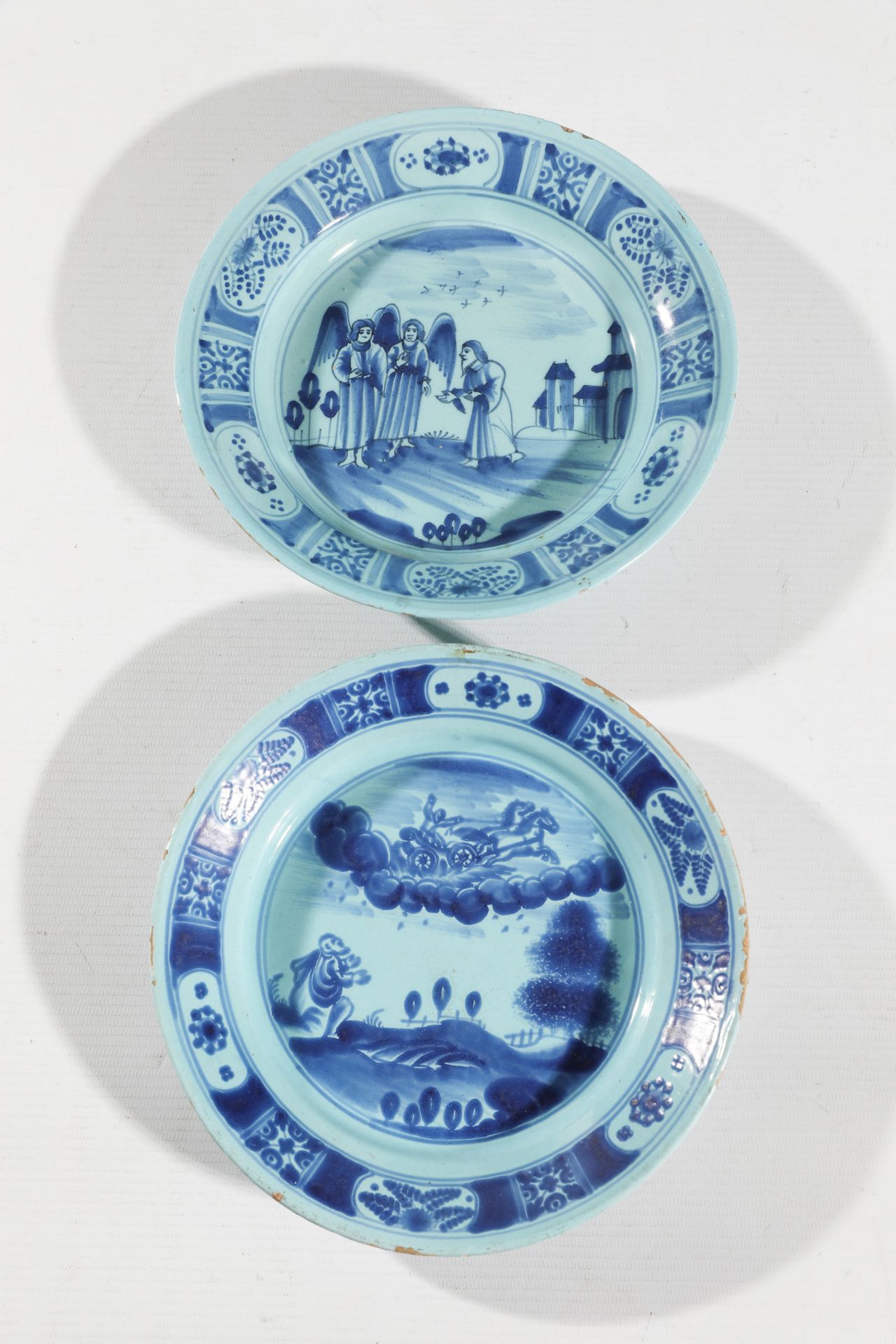 8 Dutch Delft plates with biblical scenes - Bild 4 aus 7