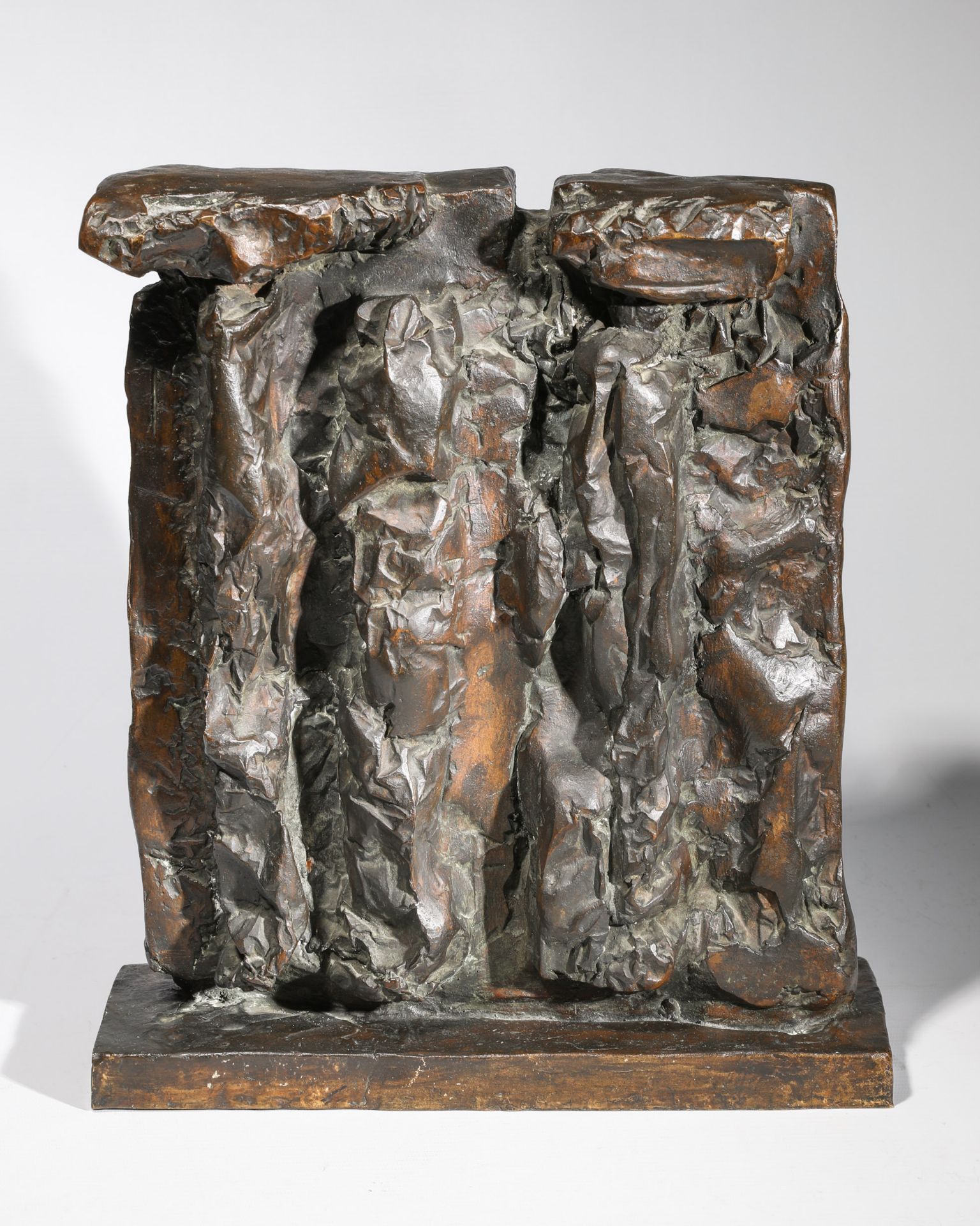 Guido Jendritzko, Abstract group of figures, bronze, Noack - Image 4 of 6