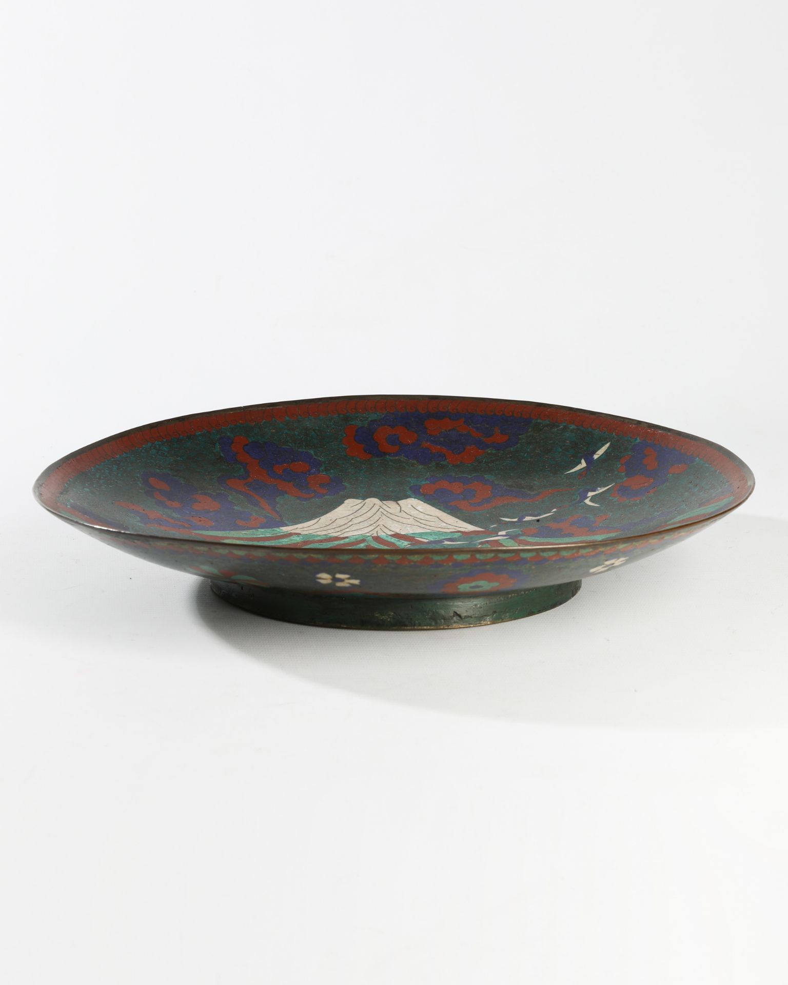 Cloisonné Bowl Fuji, Meiji - Bild 3 aus 5