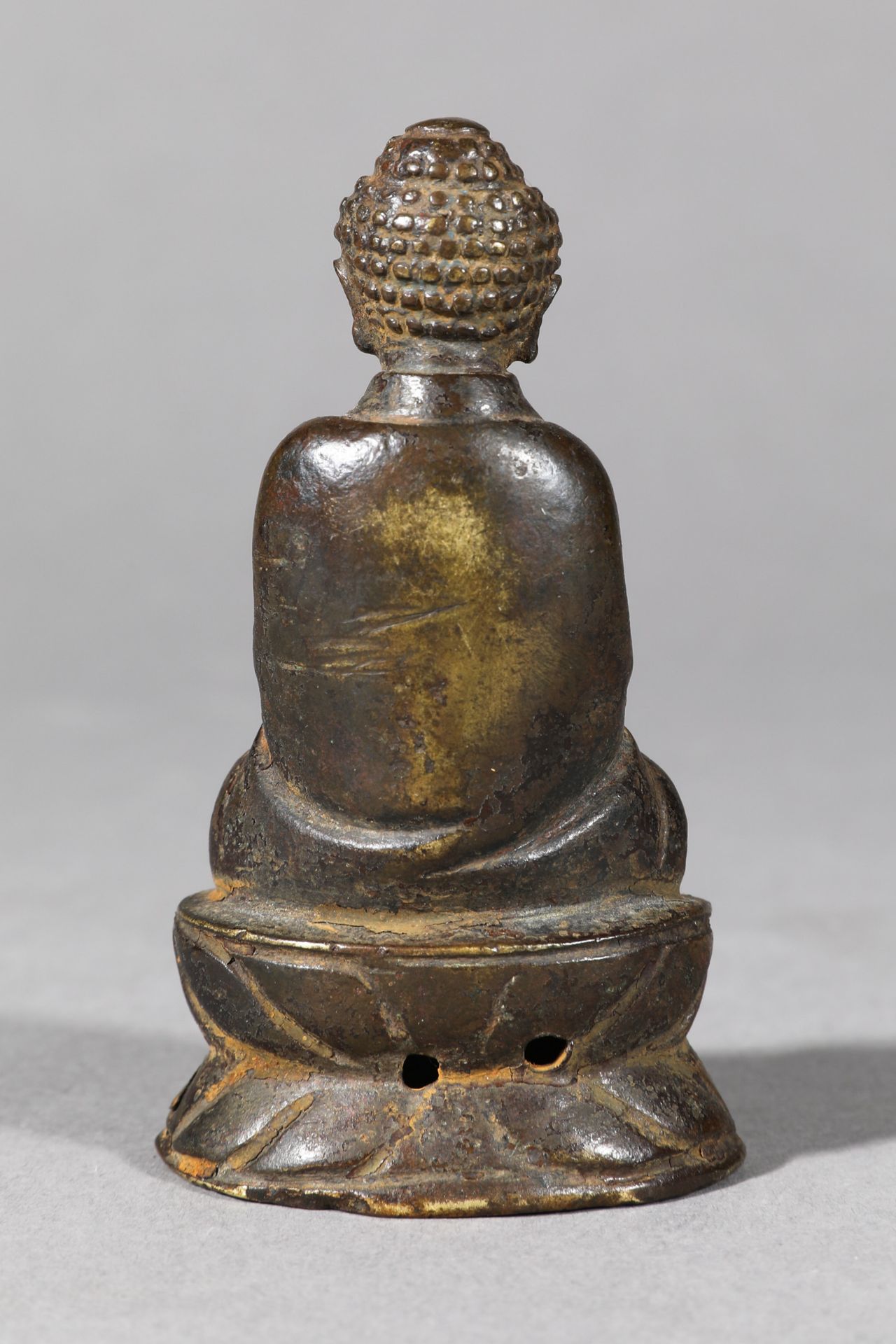 Bronze Buddha Amitabha - Bild 4 aus 5