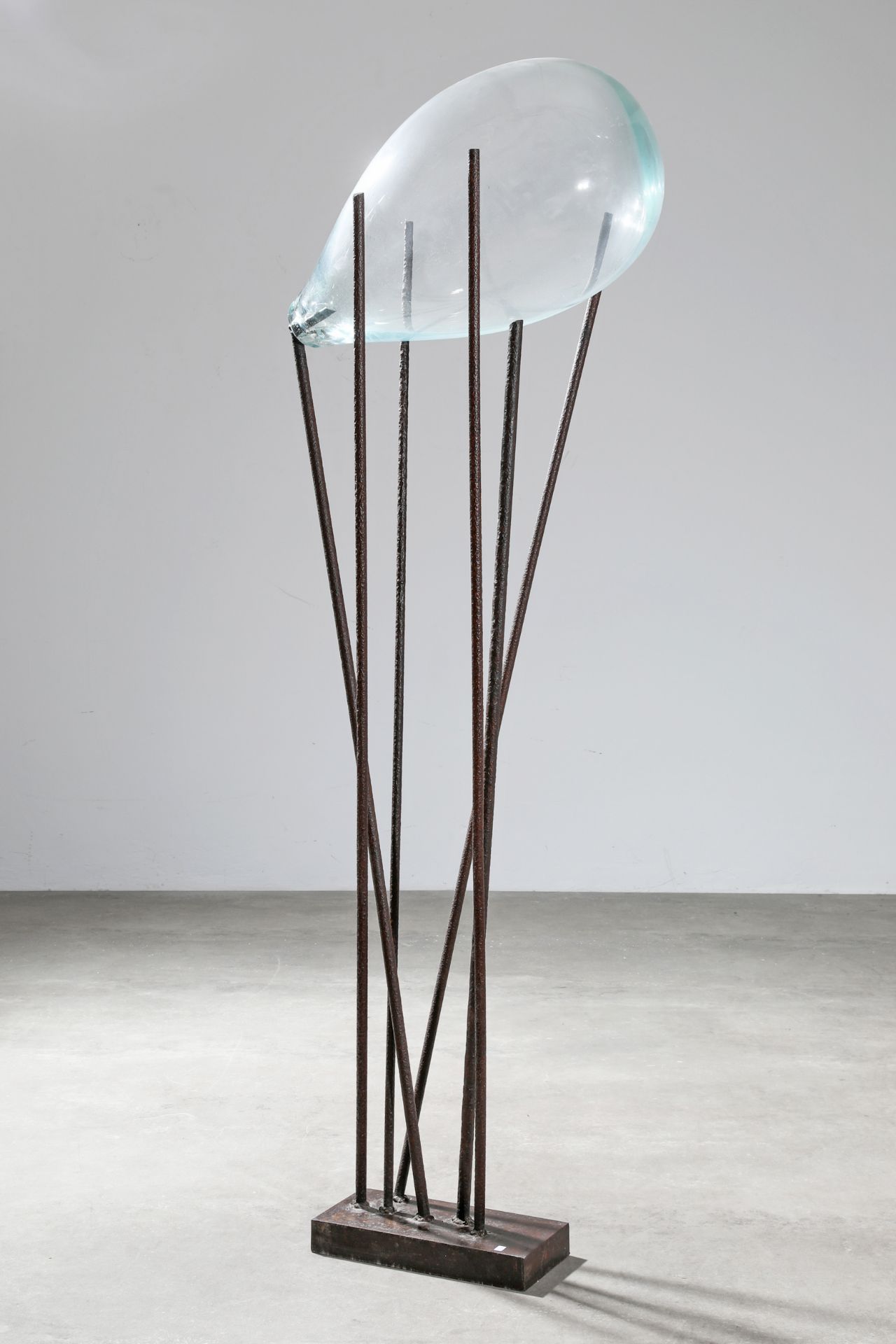 Xavier Carrere, OVITES, Glass / steel object with catalog