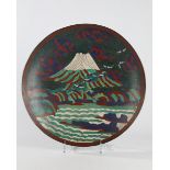 Cloisonné Bowl Fuji, Meiji