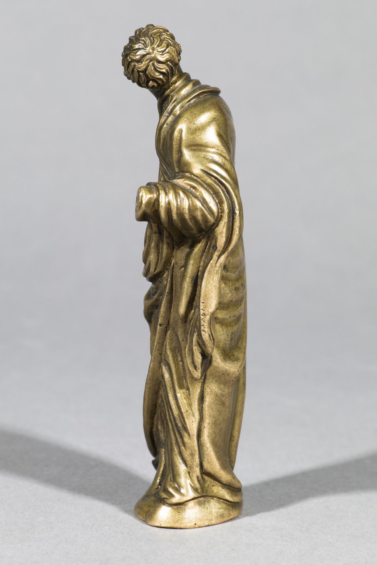 Bronze Figurine of an antique Philosopher - Bild 3 aus 5